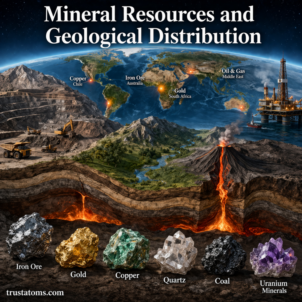 Mineral Resources and Geological Distribution
