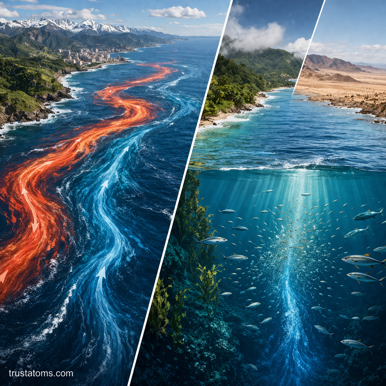 Ocean Currents and Heat Distribution - Trust Atoms