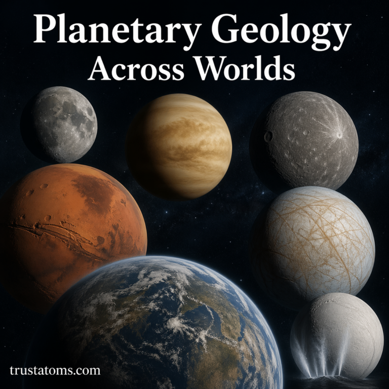 Planetary Geology Across Worlds: How Planets and Moons Shape Their ...
