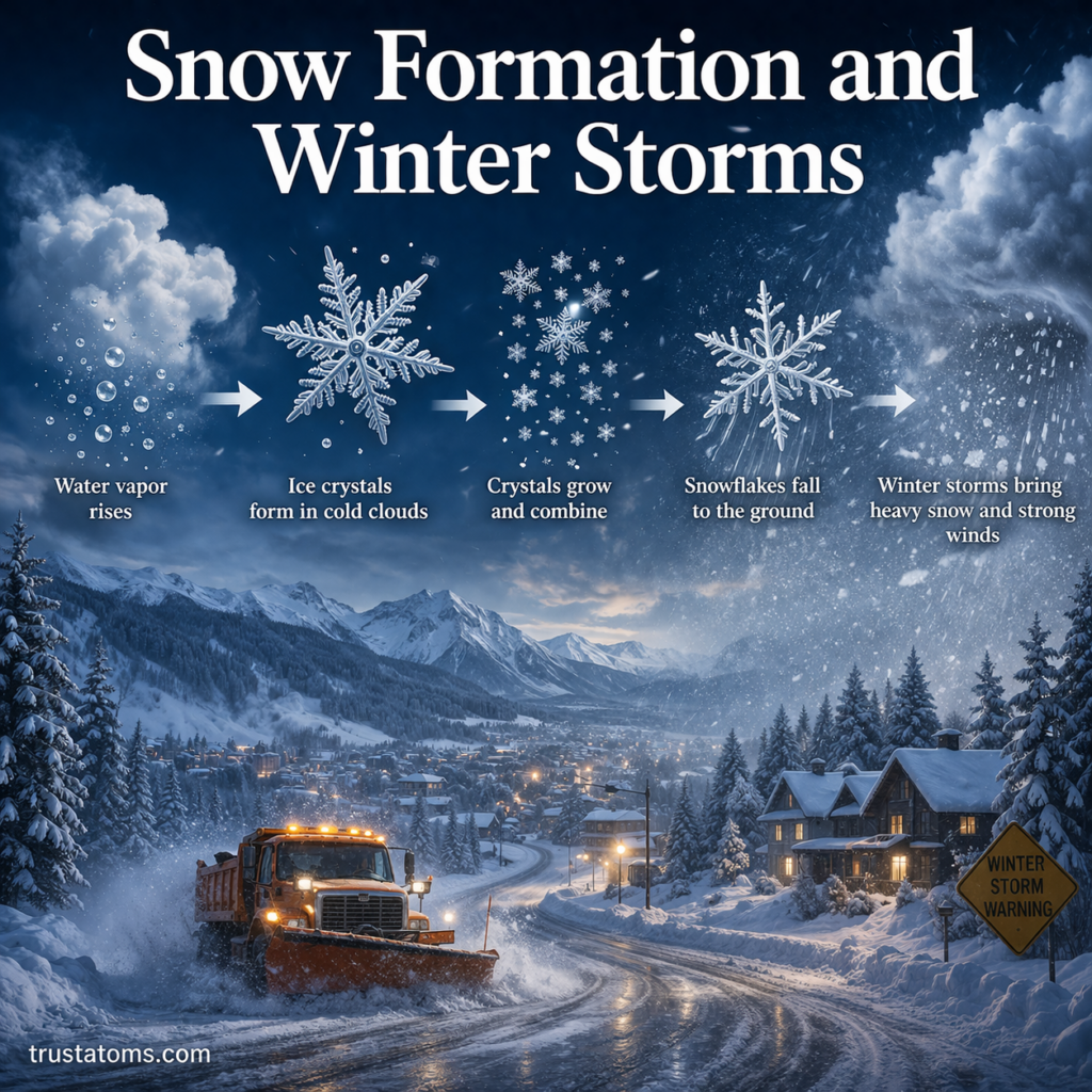 Snow Formation and Winter Storms