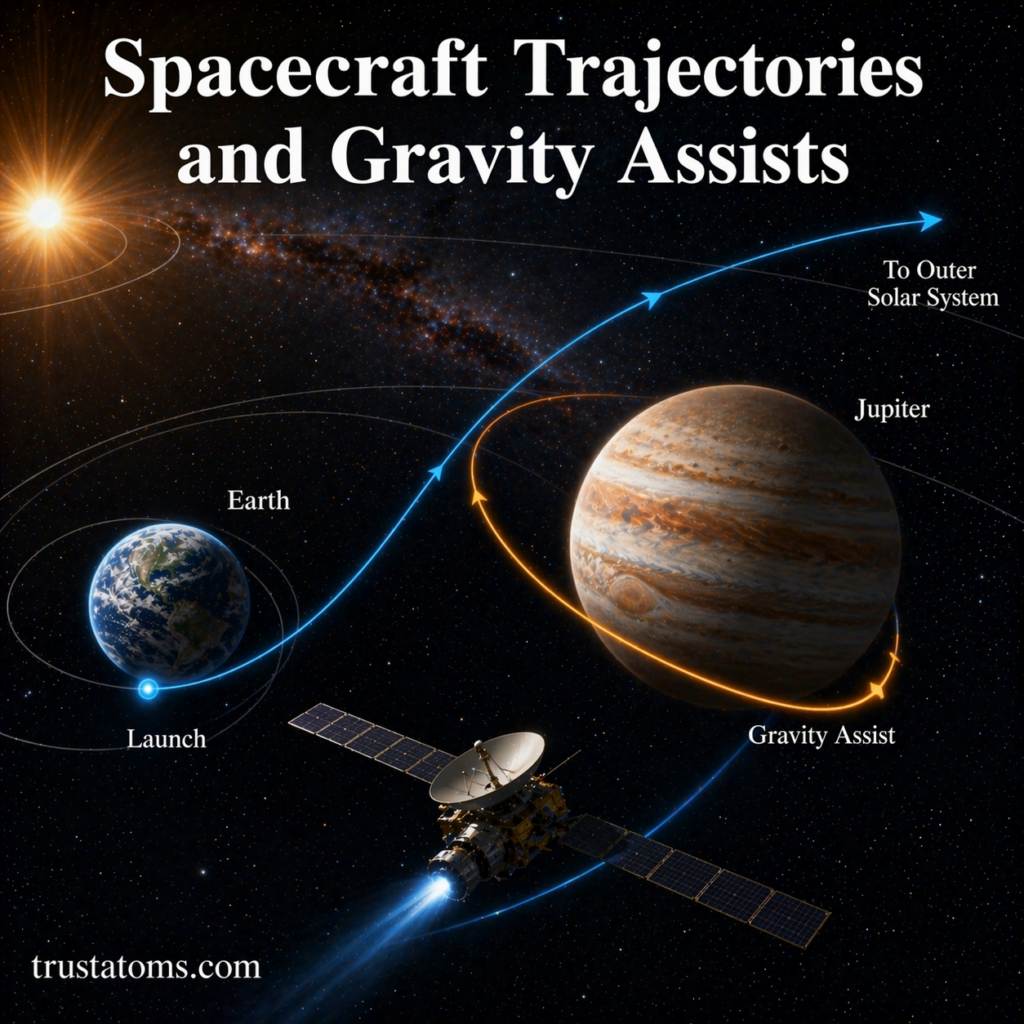 Spacecraft Trajectories and Gravity Assists: How We Navigate the Solar System