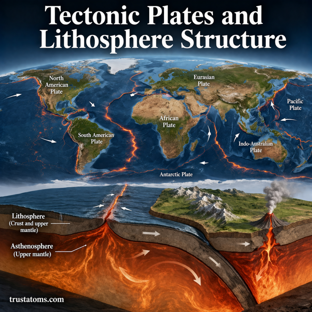 Tectonic Plates and Lithosphere Structure