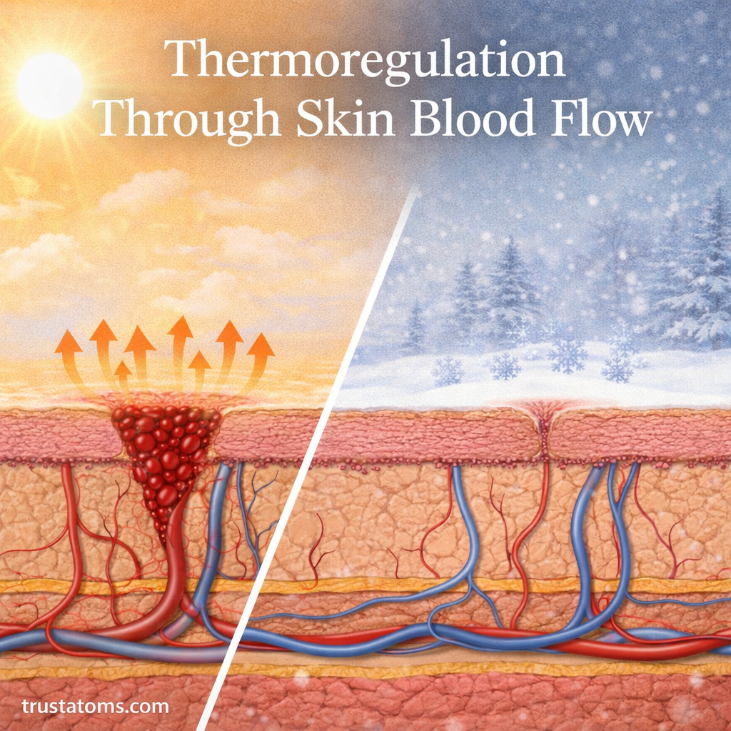 Thermoregulation Through Skin Blood Flow