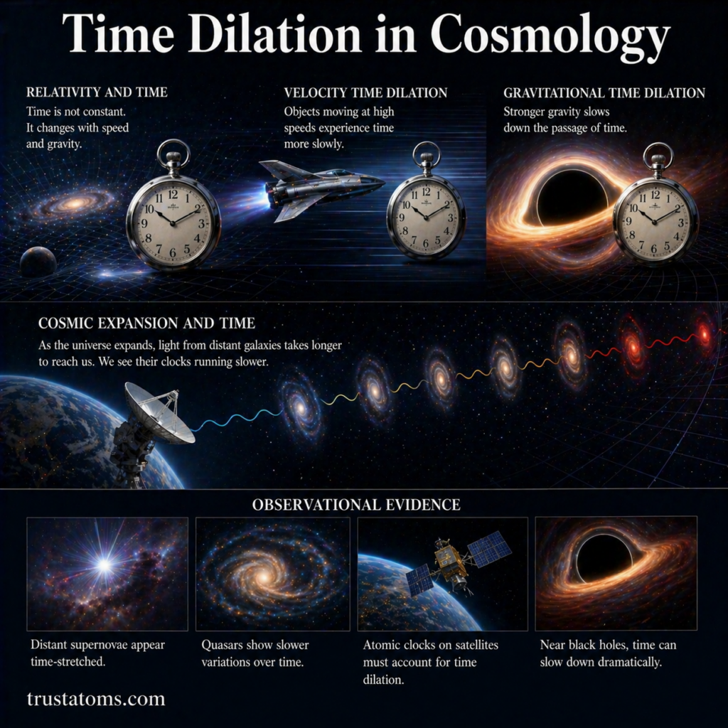 Time Dilation in Cosmology: How Time Changes Across the Universe