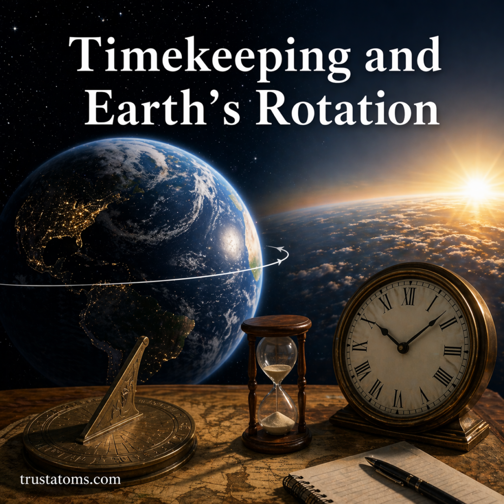 Timekeeping and Earth’s Rotation: How We Measure Time on a Moving Planet