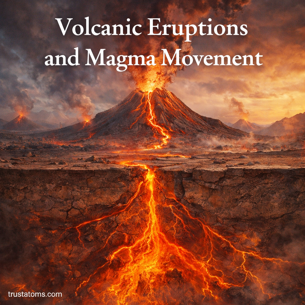 Volcanic Eruptions and Magma Movement: How Earth Releases Its Inner Heat