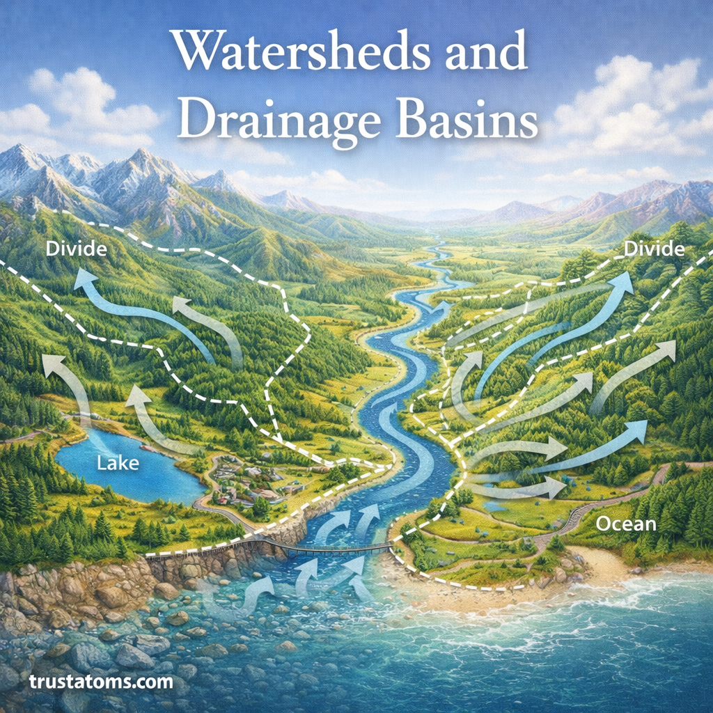 Watersheds and Drainage Basins: How Water Flows Across the Landscape