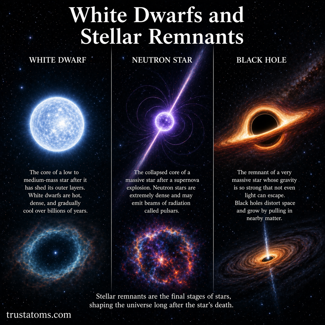 White Dwarfs and Stellar Remnants - Trust Atoms