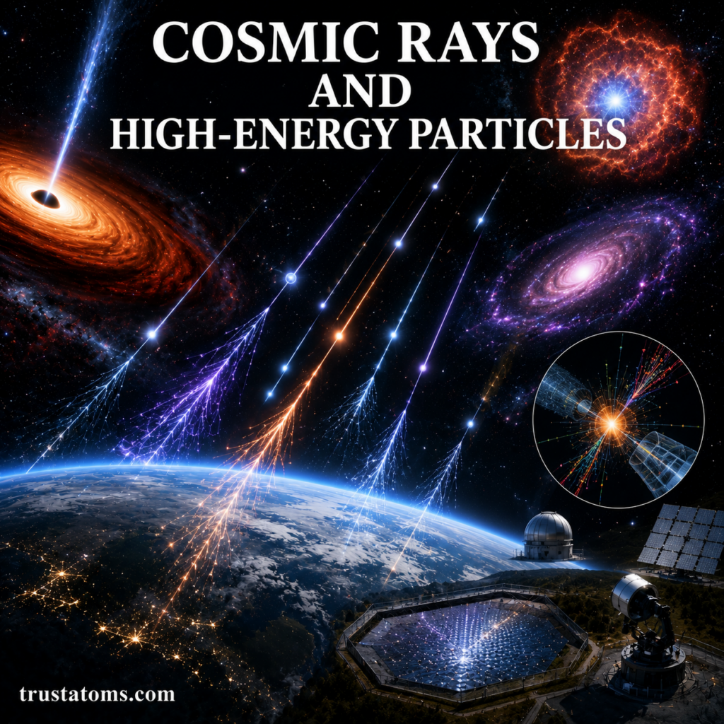 Cosmic Rays and High-Energy Particles: Exploring the Most Energetic Matter in Space