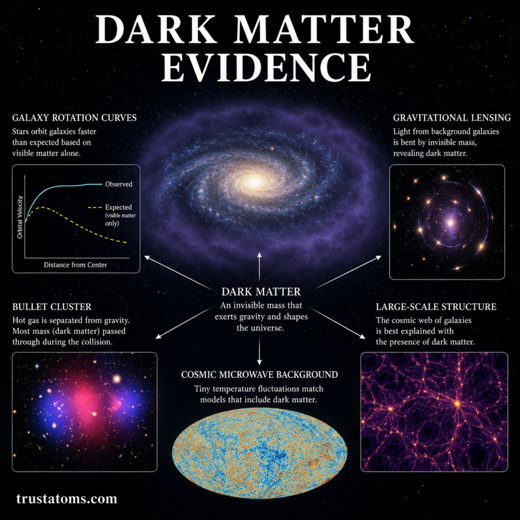 Dark Matter Evidence: Why Scientists Believe Most Matter in the Universe Is Invisible